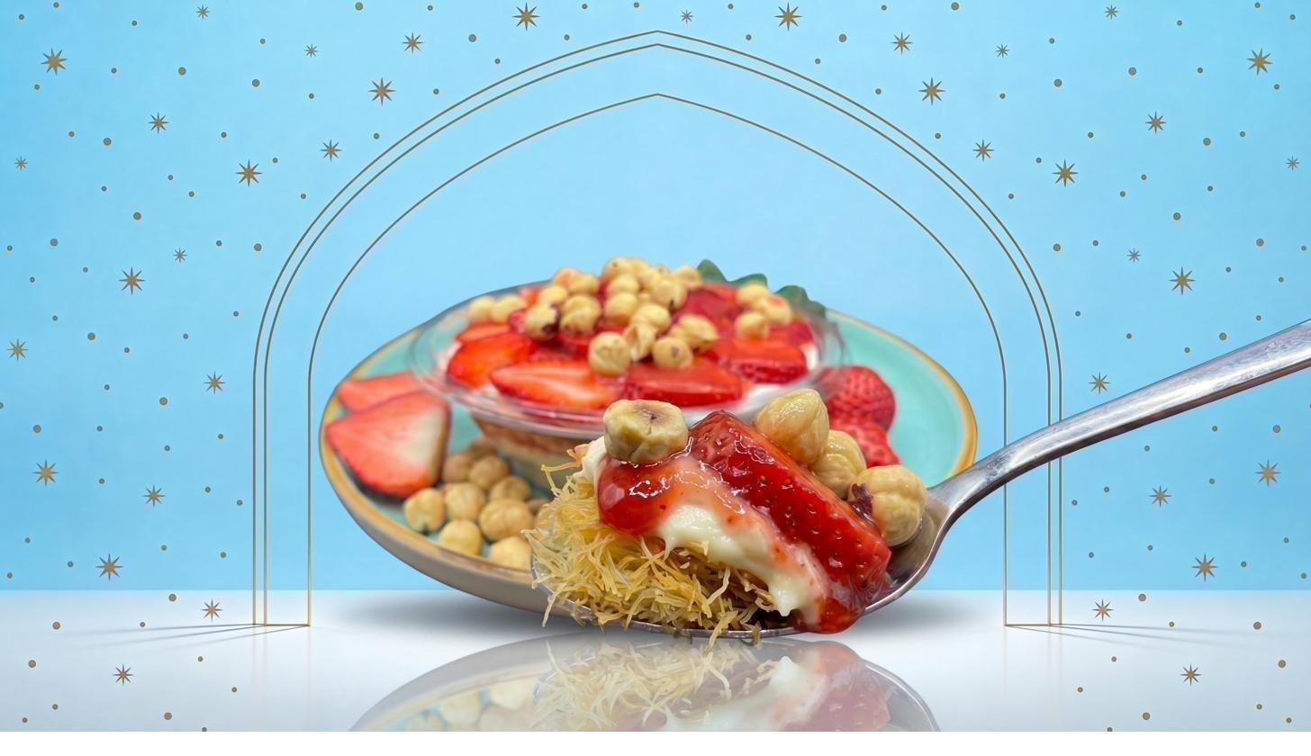 Gad's Frez Delive — Milchreis mit Löffel